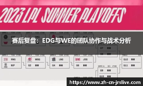 赛后复盘：EDG与WE的团队协作与战术分析